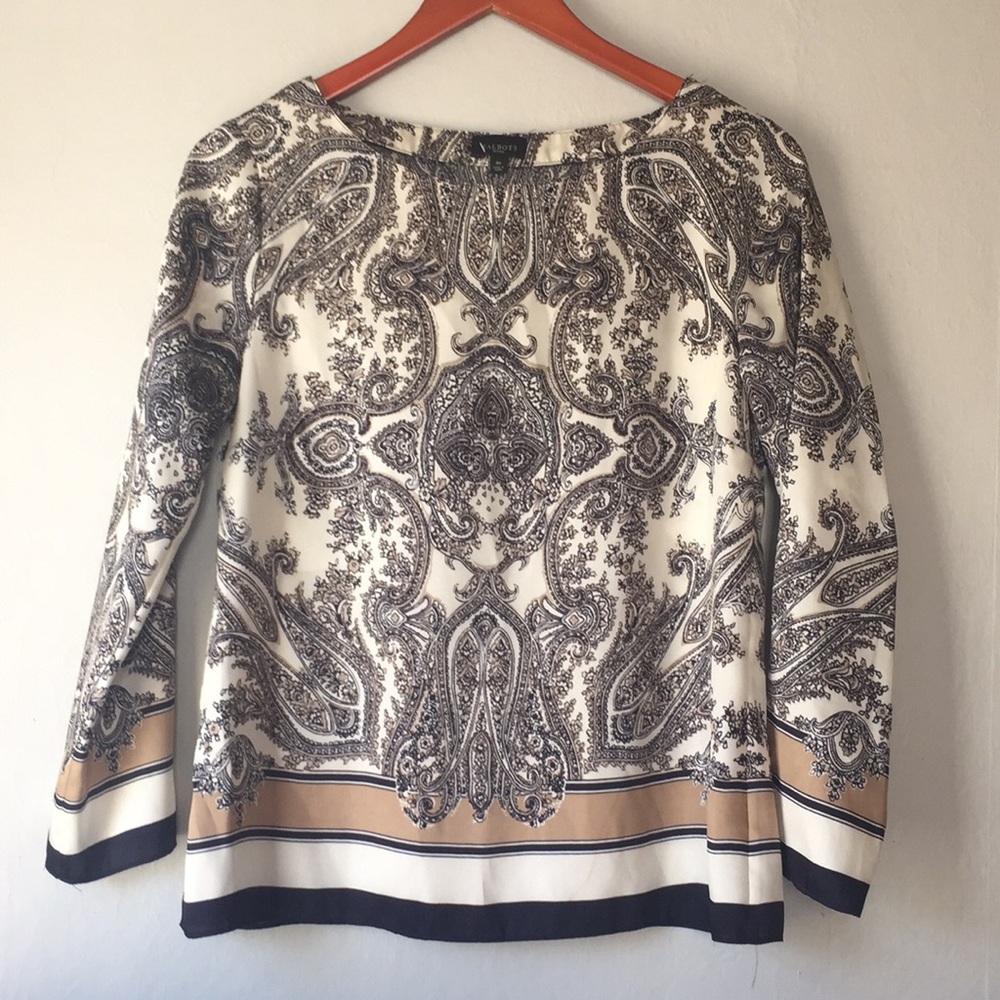 Silky Talbots Blouse